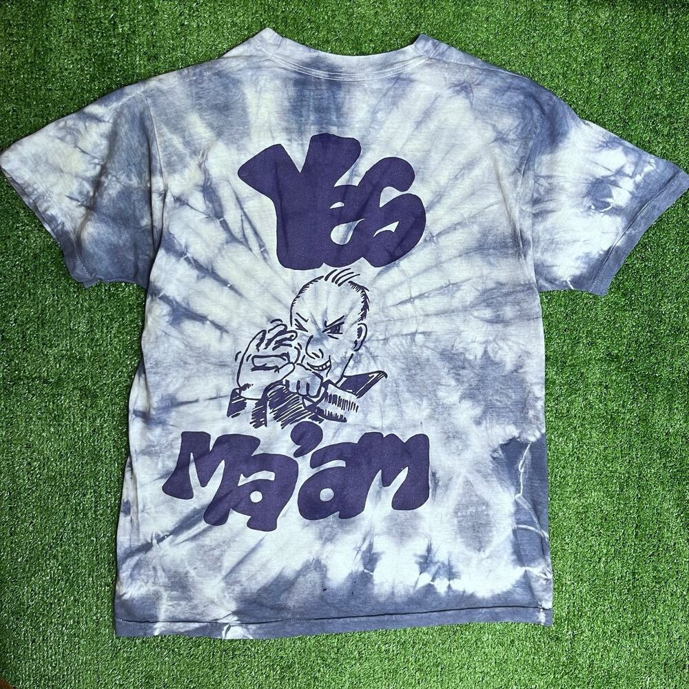 Vintage 80s‎ / 90s Yes Ma'am Naughty Novelty Single Stitch Tee Shirt // Size XL